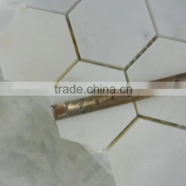 Wholesale Top Quality Natural White Marble Mosaic on Sale photo-3
