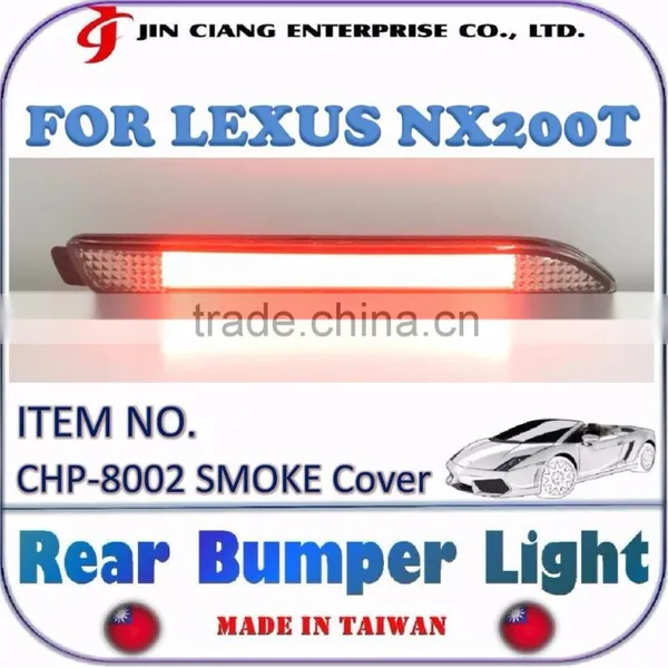 BODY KIT LED RED Brake Rear Bumper Tail LIGHT For For LEXUS NX200T photo-2