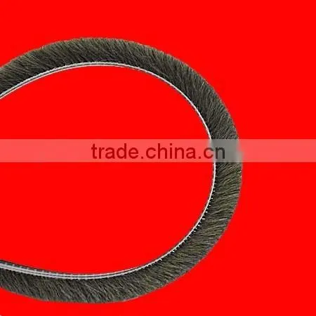 Wool Pile Weather Strips Silicone Flexible PVC Weather Strips Felpa photo-2