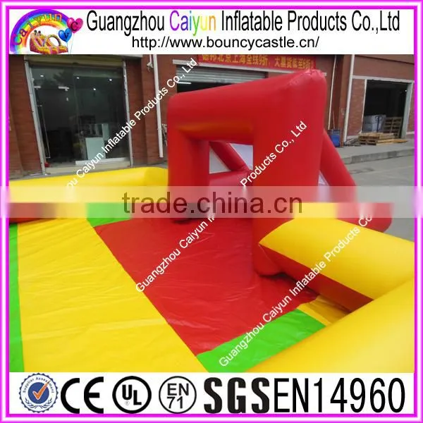 PVC Material Giant Outdoor Inflatable Football/soccer Field,air Blower photo-3