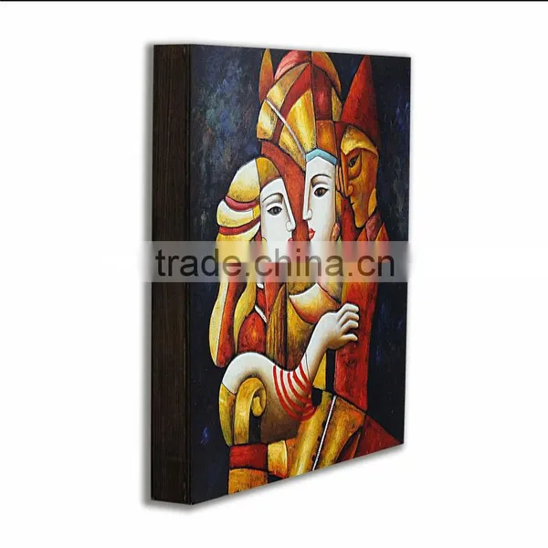Indian Nude Sexy Wall Art Painting Wall Hanging With Hook photo-2