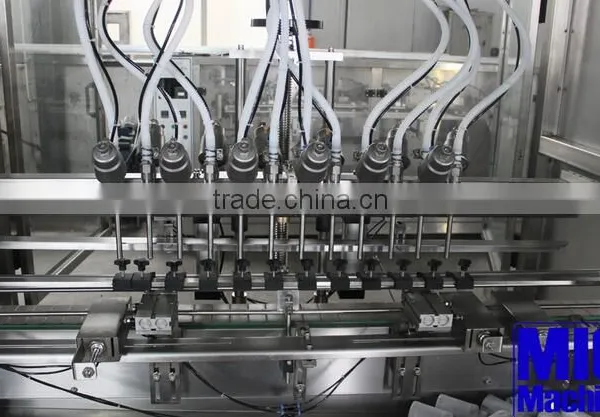 With 2016 Latest Touch Screen MIC-ZF12 Linear Automatic Bottle Filling Capping and Labeling Machine photo-5