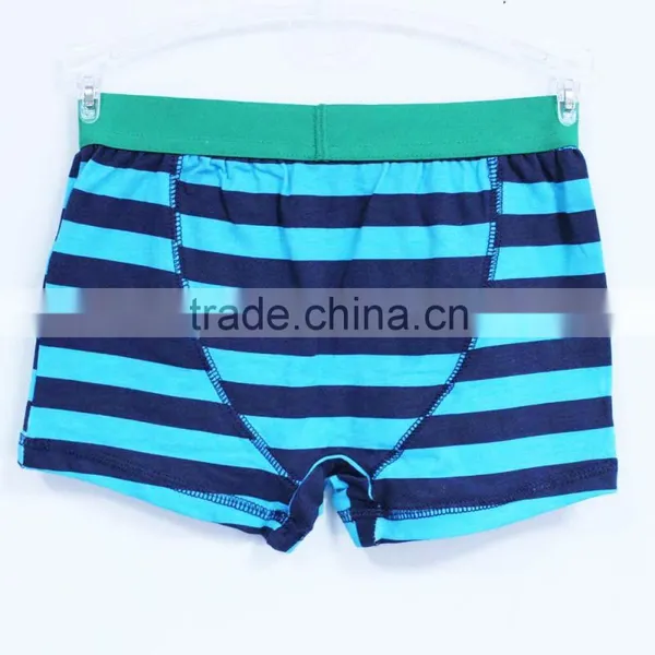 China Children's Underwear Factory Stylish Stripe Pattern Boys Underwear Kids photo-4