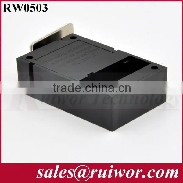 RuiWor RW0503 Cuboid Recoil Secure Lanyard (Tether) With Metal Plate End Connector for Product Positioning Install by 3M Tape photo-4