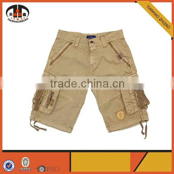 Wholesale Cotton Short Shorts Cargo 6 Pocket Shorts for Men