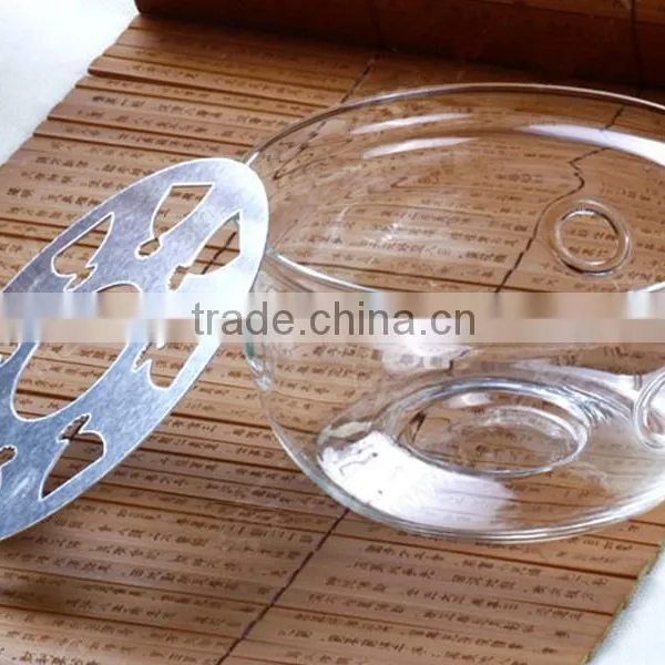 Top Quality Promotional Teaset Glass Teaware Kongfu Tea Set Glass Warmer Candle Tea Warmer photo-3