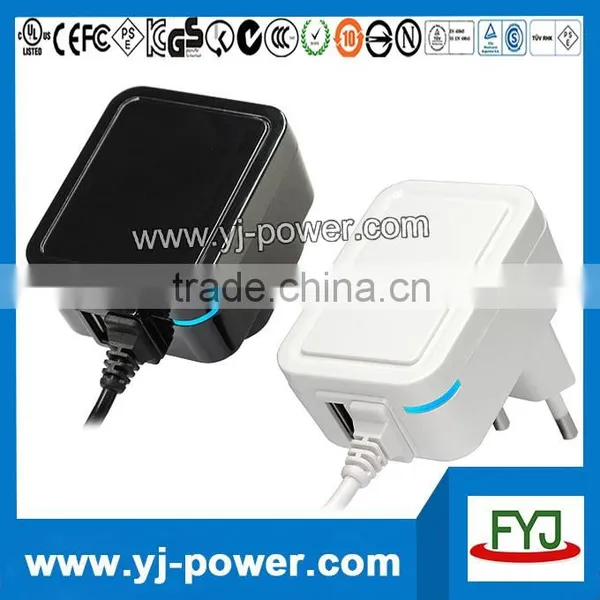 Portable Usb Charger 5V 2.1A With eu Plug us Plug uk Plug photo-2