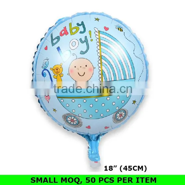 China Wholesale Baby Shower Decoration Metallic Balloon Globos photo-2