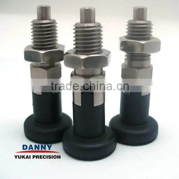 Precision Standard Stainless Steel Indexing Plunger With Hexagon Collar GN617-6-A-NI photo-2
