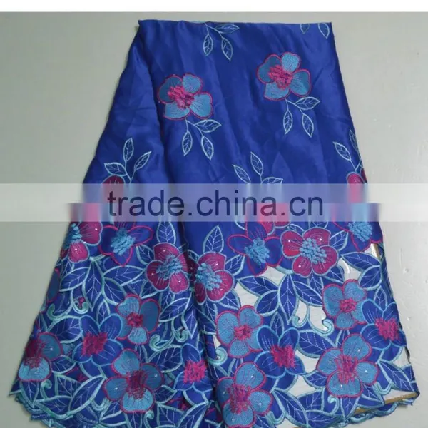 Elegant George Silk Wrappers 2015 /silk George Party Dress With Beautiful Followers photo-4