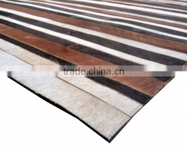 Hair-On Cowhide Leather Carpet M-73 photo-2