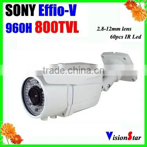 Sony Effio-V 960H 800tvl ATR/ 3DNR/ Motion Detection / DIS/ Defog Outdoor Weatherproof Surveillance CCTV Camera Vision Star photo-2