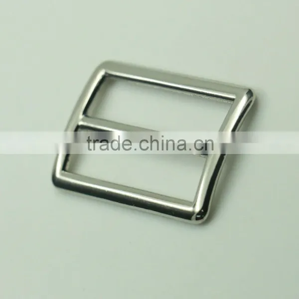 Eco-friendly Zinc Alloy Fashion Metal Curved Tri-glide Buckle for 38mm Belts photo-4