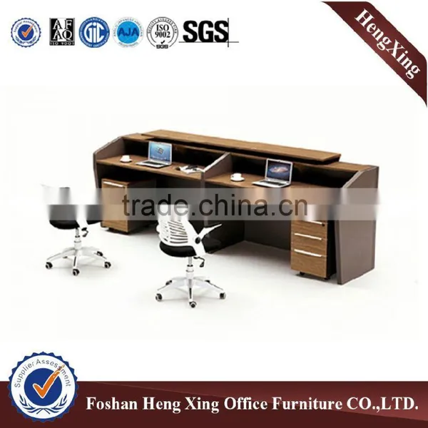 Standard Size Competitive Price Wooden Office Reception Desk HX-5DE149 photo-2