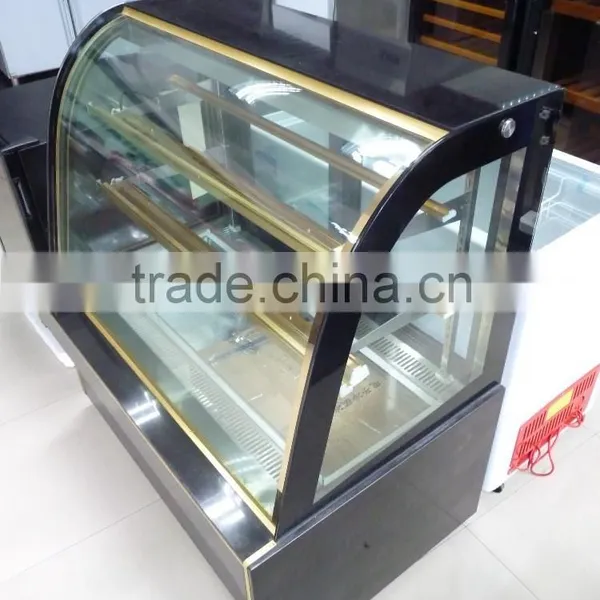2 Layer Arch Shape Cake Showcase for Bakery Shop /coffee Bar photo-2