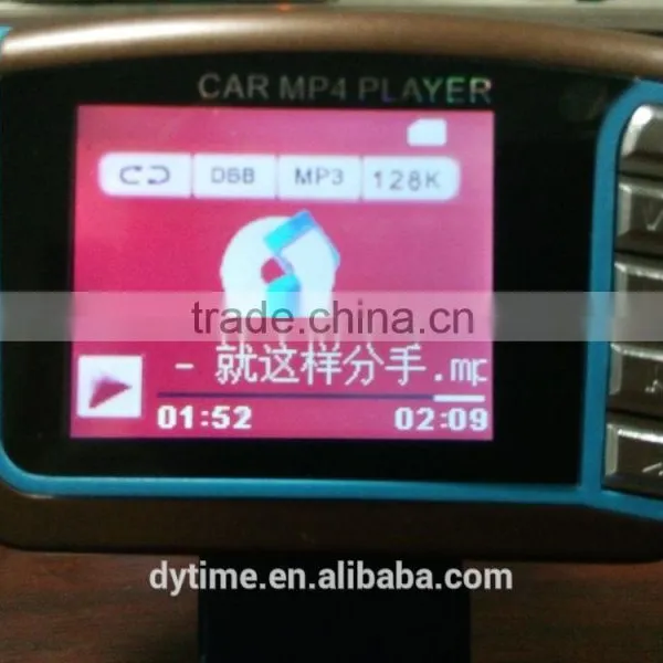 Car Mp4 Player fm Radio Transmitter fm Modulator Audio Video rf Modulator photo-6