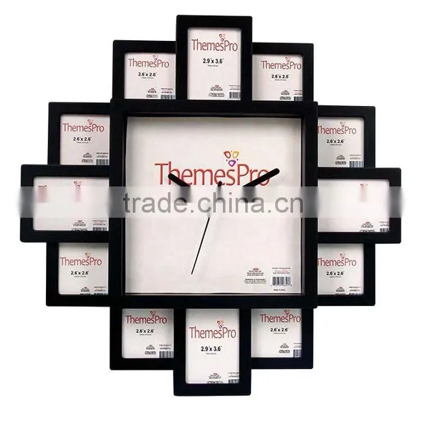 Photo Frame With Wall Clock