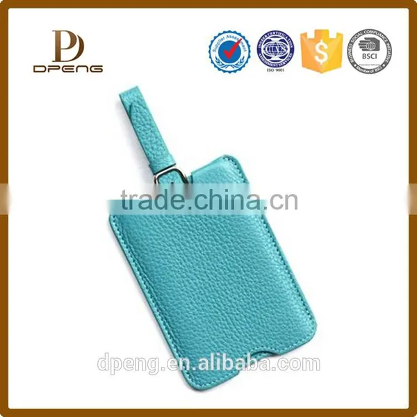 Factory Multi Color Custom Aeroplane Luggage Tag PU Leather Luggage Tag photo-5