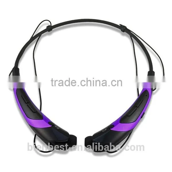HBS-760 Stereo Bluetooth Earphone Wireless Neckband Style Headphones In-Ear Earbuds Headset photo-3