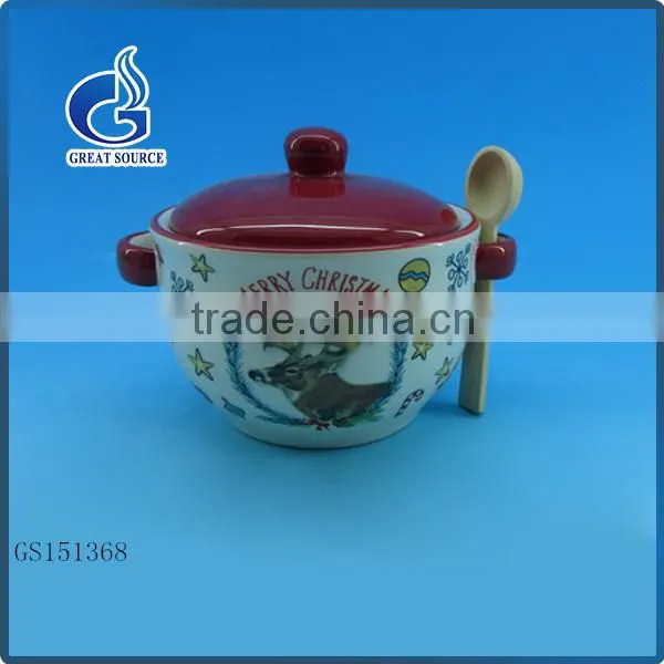 Hotsale Christmas Decorative Ceramic Spice&pepper Shakers photo-4