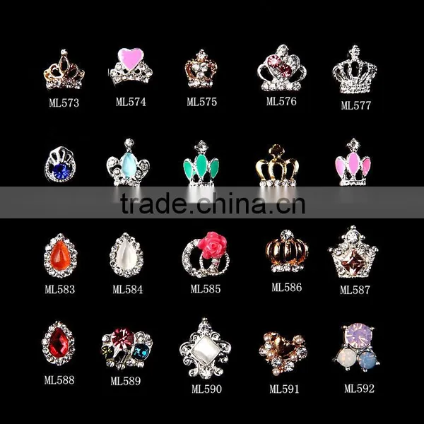 Various Choice 3d Nail Decoration Nail Alloy Jewelry ML171-ML612 photo-5