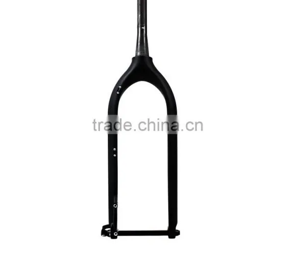 Full Carbon Fiber 150mm Spacing 650b MTB Fork 26er/29er MTB Fat Bike Fork, Rigid 26er Carbon Fat Bike Fork photo-2