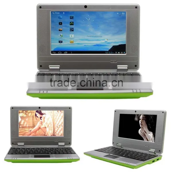 Cheap 7" Dual Core Laptop PC Laptop Computer Wm8880 1.52Ghz Android 4.4 With WIFI HDM RJ45 USB Port Netbook OPNEW Wholesale photo-2