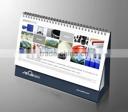 Low Costs Spiral Bound Desk Calendar Printing photo-3