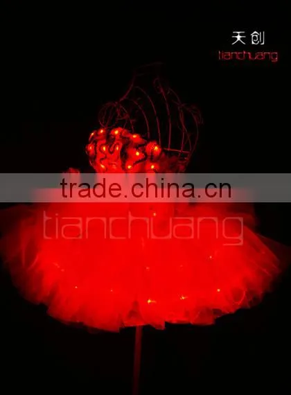 LED Lights Prom Dancing Tutu Dress photo-5
