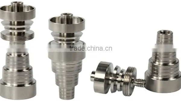 10mm& 14mm&19mm 6 IN 1 Domeless Titanium Nail, With Male and Female Joint photo-2