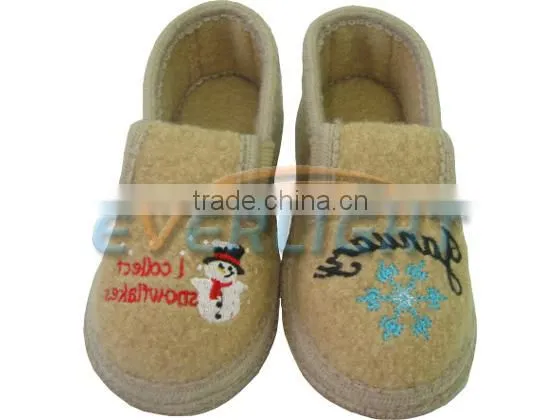 100% Gewalkter Wolle Schuhe