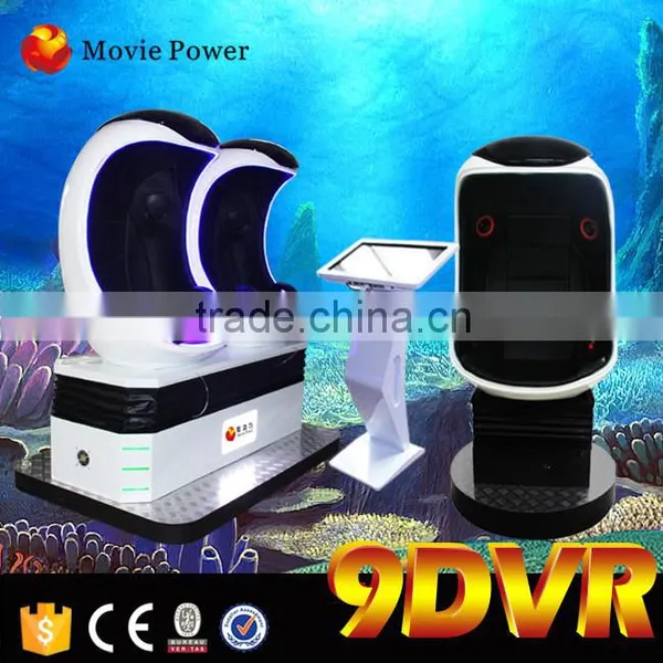 Movie Power Dynamic Virtual 9D Egg Cinema VR 9D Theater Simulator For Oversea Market photo-4