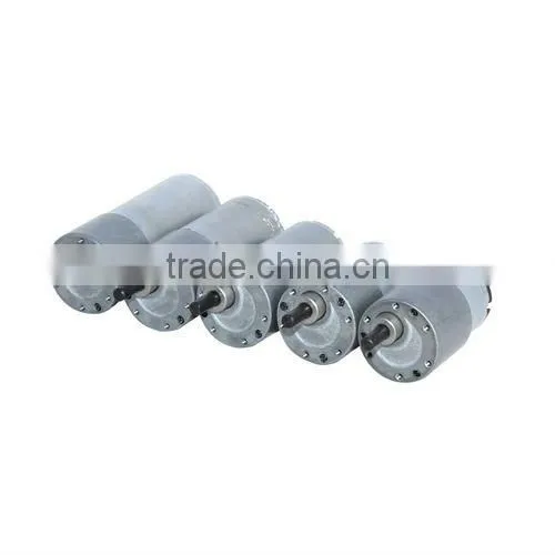 37JB6K/35ZY30 Mini Electric DC Parallel Shaft Gear Motor 12V, 6V , 24V 3000rpm photo-2