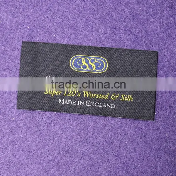 2016 High Quality Clothing Label Manufacturer For Custom Woven Silk Labels photo-3