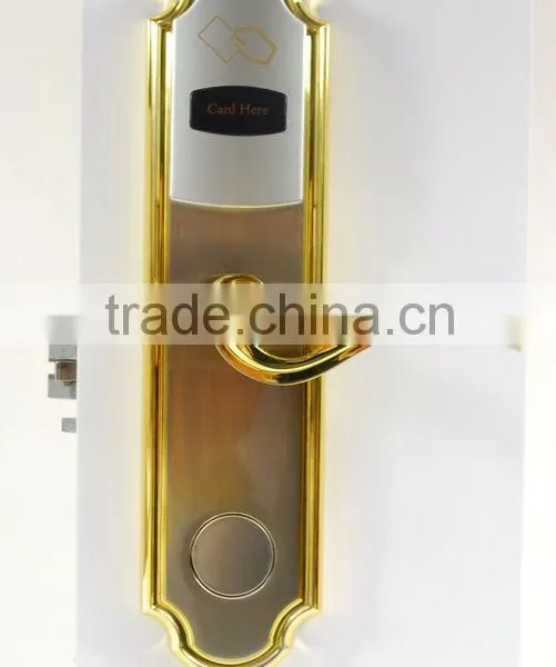 Hot Selling Rfid Card Security Handle Safe Electronic Digital Hotel Smart Keyless Door Lock Italy photo-3