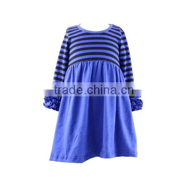 Infant Clothes Autumn Dress Wholesale Baby Remake Frocks White Skirt Icing Toddler Dress Ruffle Sleeve Dresses Girls photo-6