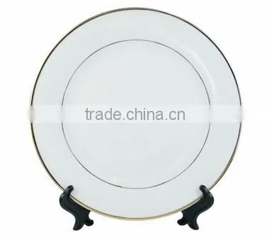 10 Inches Plate With Gold Rim/ Beautiful Plates/ Nice Printable Plate/ Plate for Sublimation/ Good Decorated Plate