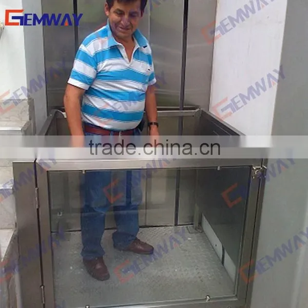 Latest Design Outdoor Vertical Handicap Wheelchair Platform Lift for Disabled photo-5