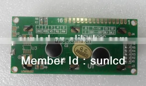 16x2 Lcd Module ROHS STN Blue Lcd 16x2 photo-3