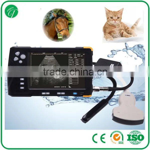 Waterproof Veterinary / Vet Ultrasound For Pets Cat Dog Cattle Or Other Vet