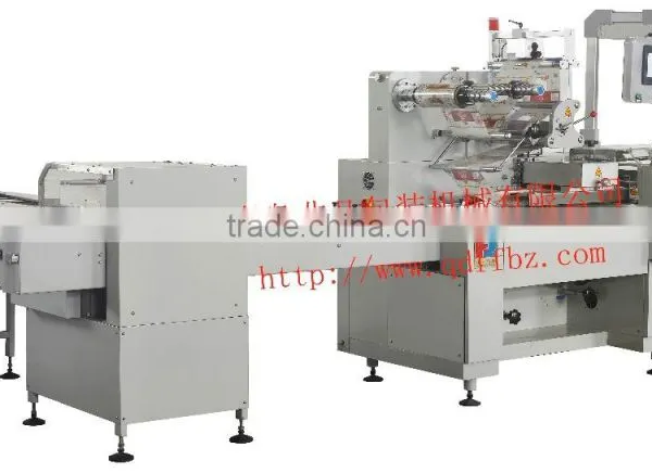 Automatic Single Row Biscuit/ Cookies on Edge Without Tray Flow Packing Machine photo-4