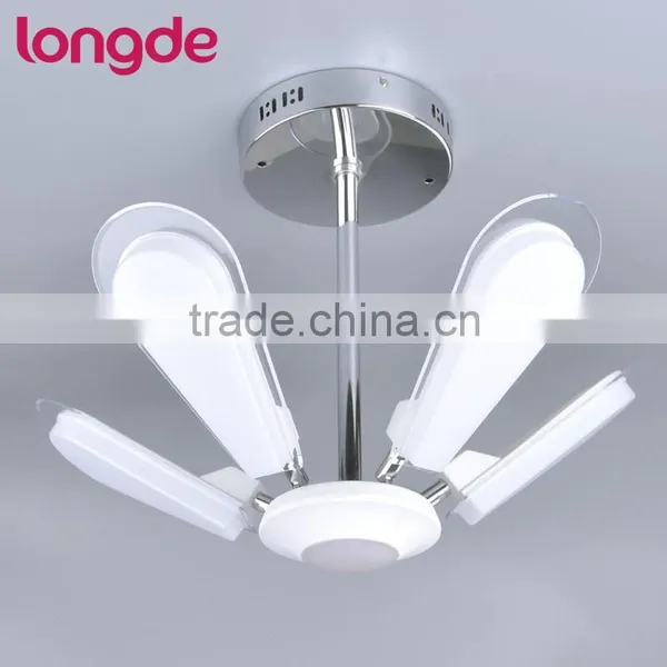 33W CCT Adjustable Retractable Fan Shape LED Ceiling Pendant Lamp With CE-LVD/EMC/RoHS/ Photo-Biological Safety photo-4