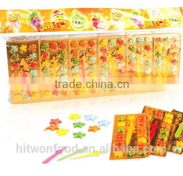 Hitwon Sword Star Candy Pressed Candy Fruit Tablet Candy With Toy