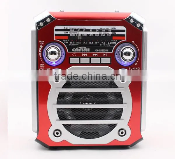 High Quality NEW Solar Powered AM/FM Radio With Solar Panel,USB/SD/Aux-in photo-2