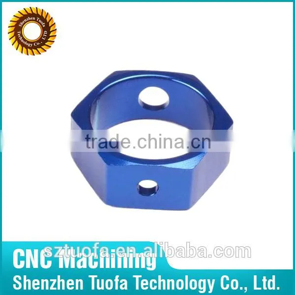 Cnc Lathe Parts Knurled Nuts Machined Communication Parts photo-4