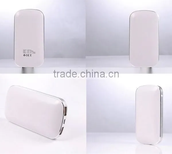 Milk White New Design Promotion Gift Power Bank Universal Portable Power Bank Portable Mobile USB Charger photo-4