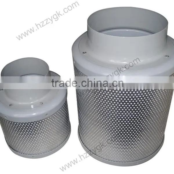 Silent Duct Extractor Fan, HEPA Carbon Air Filter, Aluminum Flexible Duct photo-4
