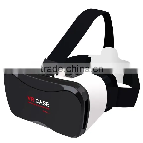 New Arrival 2016 vr Case 5 Plus 3d Glasses vr Box vr 2.0 Case With Bluetooth Remote Control photo-2