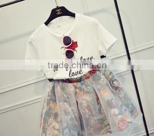 Summer Cotton Print Family Dress Environmental Print Family Dress photo-4