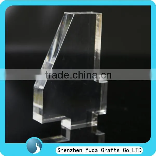 Competitive Price Crystal Acrylic Block Gift Resin Block photo-3